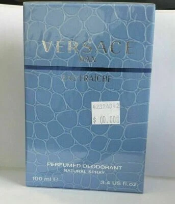 Versace Eau Fraiche Desodorante Perfumado Spray 3.4 OZ Hombre/ Foto 1 de 2