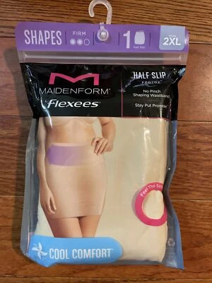 Nuevo en Paquete Mujer Beige Maidenform Flexees Medio Slip con Panty Talla 2XL Foto 1 de 4