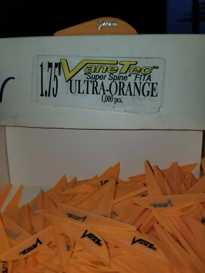 Paquete de 150 paletas V-Max 1,75" Super Spine Fletchings 9 opciones de color Foto 1 de 4