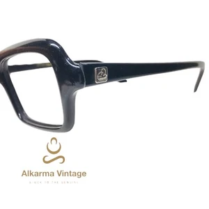 Vintage Saint Moritz Brille Schwarz Optik - France 60er Jahre - Bild 1 von 13