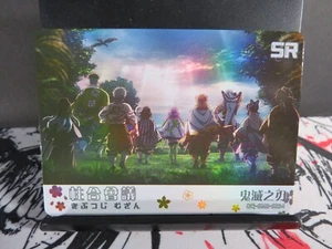 All Hashira SR Tarjeta Rara Cazador de Demonios Boda 3 Coleccionable Holo Lámina CCG - Imagen 1 de 4