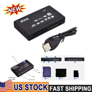 Memory Card Reader Mini 26-IN-1 USB 2.0 High Speed For CF xD SD MS SDHC - Picture 1 of 10