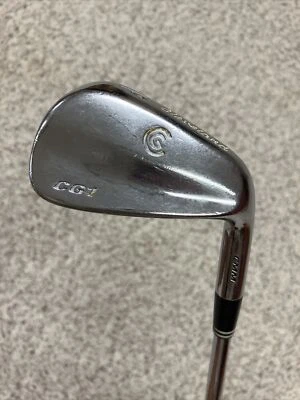 Cleveland CG1 CMM Chrome PW Pitching Wedge True Temper Steel Stiff RH ~NEW GRIP~ - Image 1 of 4