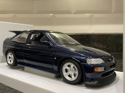 Ford Escort RS Cosworth - Blue - FREE Personalised reg plate - UT model 1/18 - Image 1 of 4