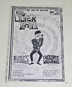 THE OUTER LIMITS No.2 FANZINE 1985 THE VIBES STING-RAYS CHOCOLATE WATCH BAND