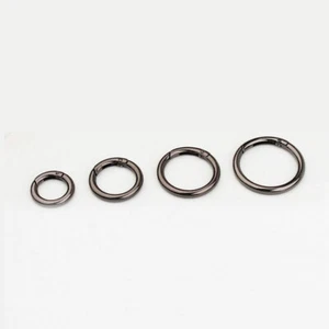 100x Round Open Spring Ring for Adjustment Strap Bags Hardware Accessory Quality - Picture 1 of 15