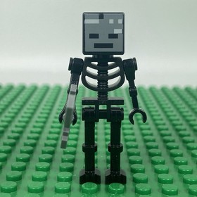 LEGO Minecraft Minifigure-Wither Skeleton-21154 21139 21266 21172 21126 min025