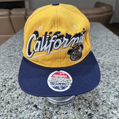 California Golden Bears Hat Cap Snap Back NCAA Basketball Mens College - Image 1 of 4