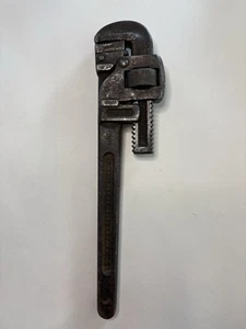 Vintage TRIMONT MFG CO ROXBURY MASS USA 14 Inch Pipe Wrench TRIMO Drop Forged - Picture 1 of 7