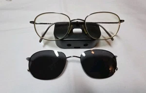 SOLO MARCOS DE GAFAS EASYCLIP Superfit 97 con clip de sombra 53-20-140 metal oscuro - Imagen 1 de 8