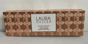 SEALED LAURA GELLER NEUF Geller’s Greatest Lift-n-Glow Baked Face Trio U36 - Photo 1 sur 2