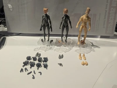 X3 Figuras Personalizadas Cyberpunk Edgerunners 1:18 Lucy, Rebecca, David Con Extras Foto 1 de 4