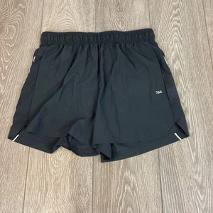 DSG 5" Inseam athletic fit + built-in briefs, large men’s black stride shorts - Picture 1 of 5