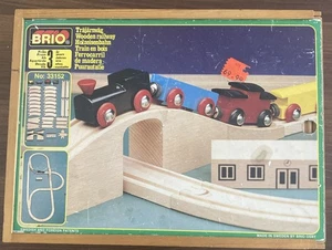 Vintage BRIO Wooden Railway Train Set 33152- No Train - Picture 1 of 6