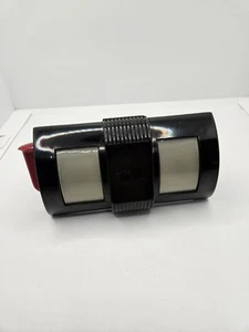 VINTAGE Tru-Vue Stereoscope Viewer Black Bakelite 1950s 3D Film Card Reader - Picture 1 of 7