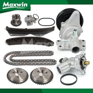 Timing Chain Kit Water Pump Thermostat Fit 2013-2015 Chevrolet Spark 1.2L - Picture 1 of 16