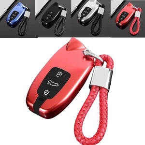 Aluminum Alloy Car Remote Key Fob Case Cover For LAMBORGHINI Aventador Huracan - Picture 1 of 15