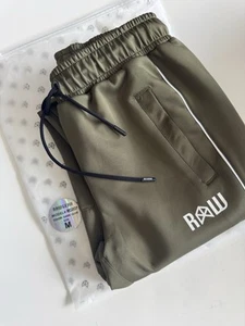 New Rawgear Joggers/Sweatpants w/drawstring waist Olive Green - Men Size Medium - Picture 1 of 8