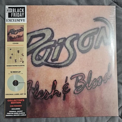 POISON FLESH & BLOOD RSD EUROPE 2021 COKE BOTTLE CLEAR ONLY 1000 PRESSED SEALED - Image 1 of 2