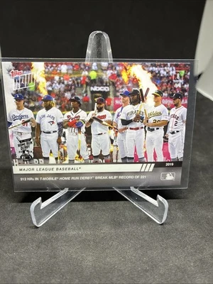 2019 TOPPS NOW # 489 HOME RUN DERBY Alonso Guerrero Acuna Bell Santana 🔥🔥🔥 - Image 1 of 2
