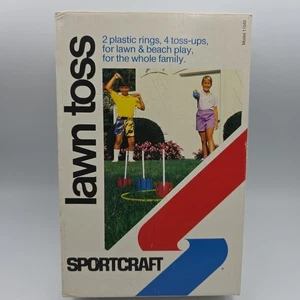 Vintage Sportcraft Rasenwurf Outdoor Spiel komplett mit Kunststoffpfeilen OVP - Bild 1 von 6