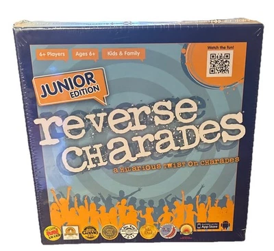 Reverse Charades Junior Edition Game by Gryphon Games - 2012 New Sealed - Image 1 of 2