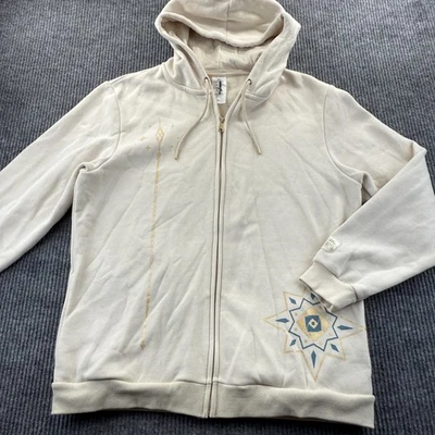 Sudadera con Capucha Disney Wish King Magnifico Para Hombre Grande Crema Cremallera Qué Encantador Unisex Foto 1 de 4