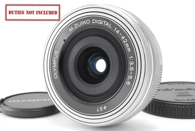 [Top MINT] Olympus M.Zuiko Digital ED 14-42mm f/3.5-5.6 EZ Lens Silver JAPAN - image 1 of 4