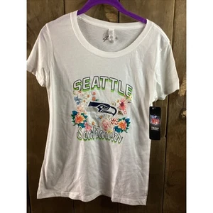 G-iii 4 Her Seattle Seahawks Women’s T Shirt White Size Medium - Picture 1 of 3