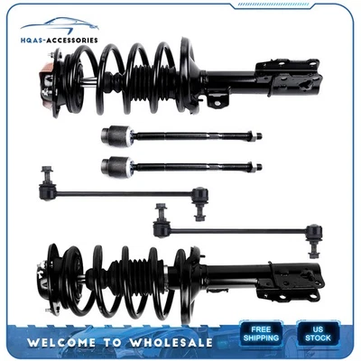 Front Strut Tierod Sway Bar For Chevrolet Malibu 2004-2012 Pontiac G6 - Imagem 1 de 4