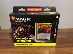 Growing Threat Magic Gathering MtG Commander Deck March Machine New - Picture 1 of 3