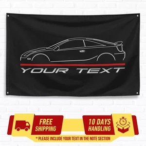 Custom Flag For Toyota Celica GT-S T230 1999-2006 Car Owners 3x5 ft Banner Gift - Picture 1 of 1