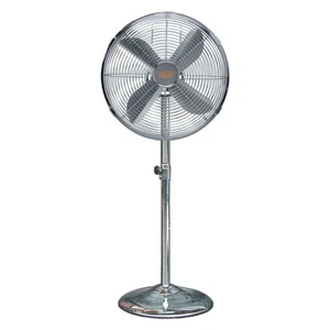 VENTILATORE DA PAVIMENTO 'CHROME' 90 W - Ø 50 cm / altezza massima 150 cm  - ... - Foto 1 di 1