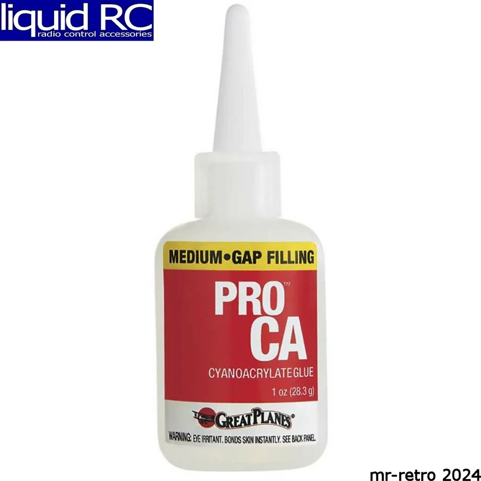 Great Planes MR6008 Pro Ca+ Glue Medium 1 Oz - Image 1 of 1