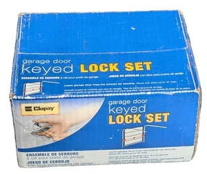Juego de cerradura con llave para puerta de garaje Clopay seguridad exterior - Imagen 1 de 5