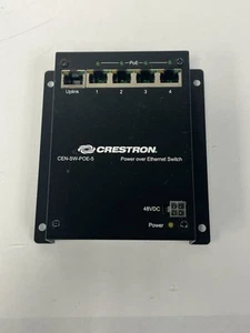 Conmutador de alimentación a través de Ethernet Crestron CEN-SW-POE-5 SIN ADAPTADOR DE CORRIENTE - Imagen 1 de 7