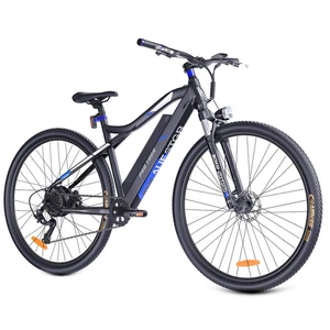 Blau Elektrofahrrad 250W 36V/13Ah 25km/h 30-60KM Shimano 9-Gang MTB Klapp - Bild 1 von 7