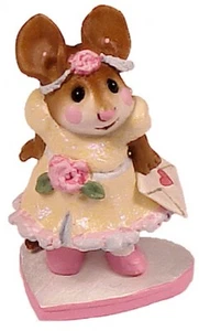 Wee Forest Folk M-305 Special Delivery - Yellow (RETIRED) - Picture 1 of 1