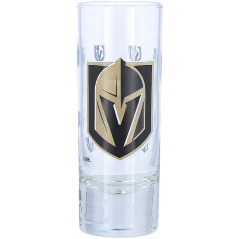 Vegas Golden Knights 2.5oz. Satin-Etched Tall Shot Glass Cover