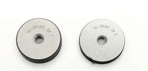 1set 9/16-18UNF Unified thread ring gauge External thread gage Left hand - Picture 1 of 4