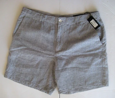 Pantalones cortos de lino Eaton azul/blanco Rag & Bone talla 38 nuevos con etiquetas $195 Foto 1 de 3