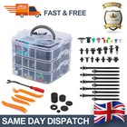 725Pcs Car Body Door Trim Clips Retainer Bumper Plastic Panel Push Fastener