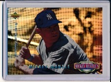 1994 Upper Deck Mantle's Long Shots MICKEY MANTLE Electric Diamond #MM21