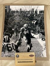 Jim Brown Signed & Autographed 8x10 Photo Syracuse Cleveland Browns Steiner COA