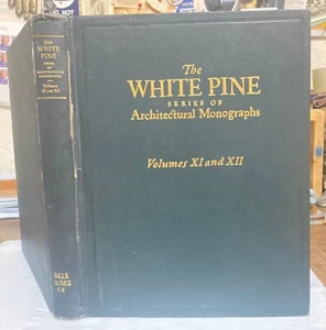 1925-26 WHITE PINE SERIES ARCHITECTURAL MONOGRAPHS EARLY AMERICAN HOME DETAILS - Picture 1 of 17