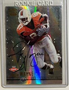 Reggie Wayne AUTO~RC #/499 Pacific Dynagon 2001 True Rookie Autograph SP 01 READ - Picture 1 of 2