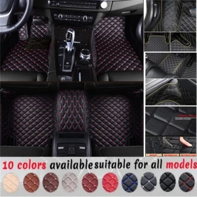 Car Floor Mats For Honda BR-V 2018-2025 Year Front &Rear Carpet Liner Mat - Image 1 of 4