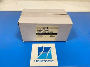 TX761 TEXWIPE Alpha Polyester Cleanroom Swab with Long Handle Case 1000 count  - Picture 1 of 3