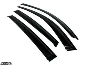 Window Visors for 2009 2010 2011 2012 2013 2014 2015 2016 Audi A4 B8 B8.5 4pcs - Bild 1 von 2