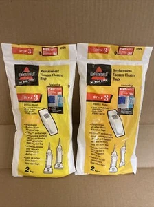 Genuine BISSELL Style 3 Vacuum Cleaner Bags #32029 / 3M Filtrete 4 BAGS TOTAL! - Picture 1 of 4